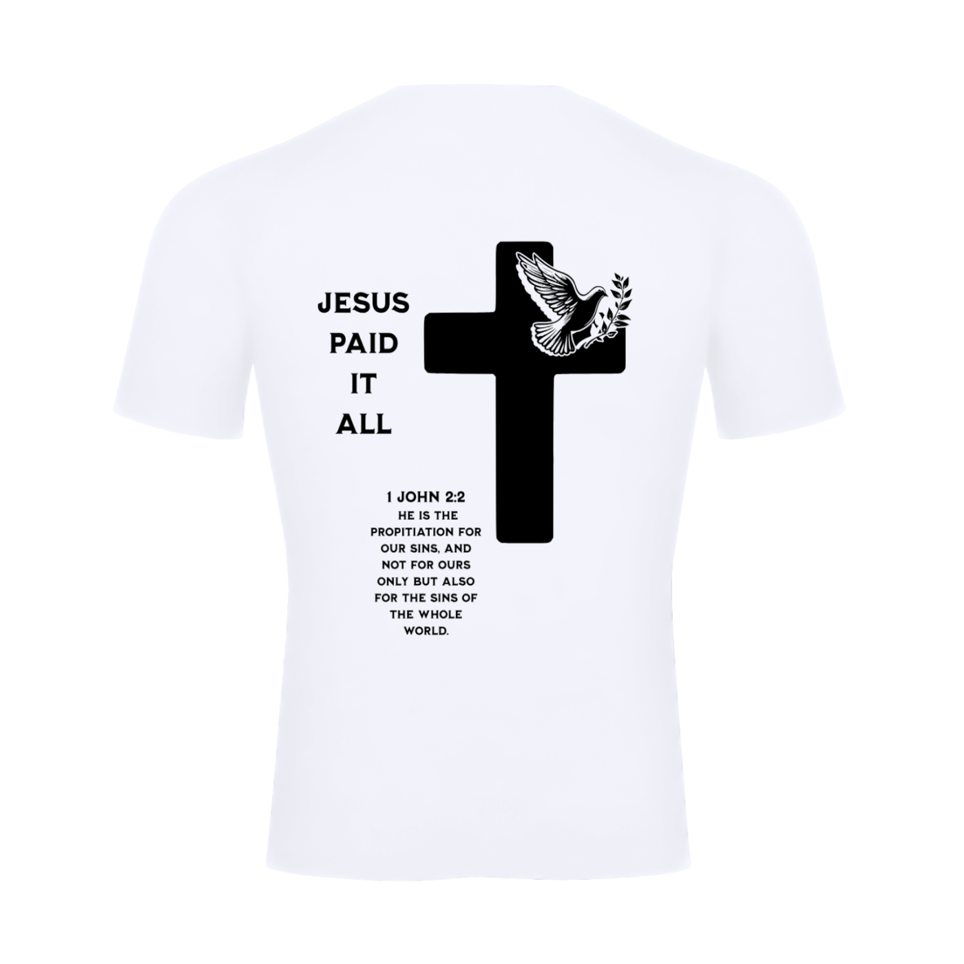 Property Of Heaven White Compression T-Shirt (Runs Small)