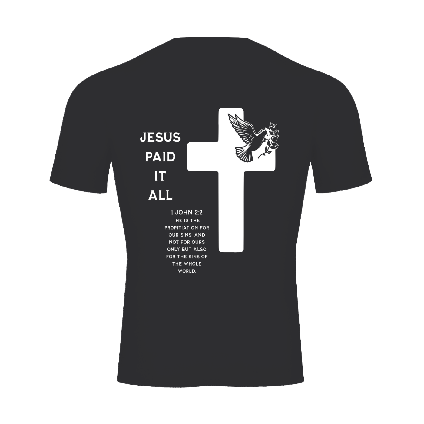 Property Of Heaven Black Compression T-Shirt (Runs Small)