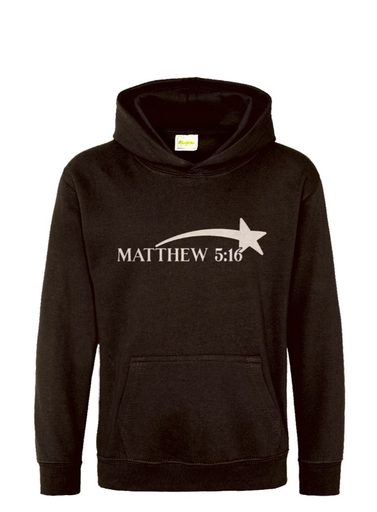 Dark Chocolate Matthew 5:16 Hoodie [Pre-Order]
