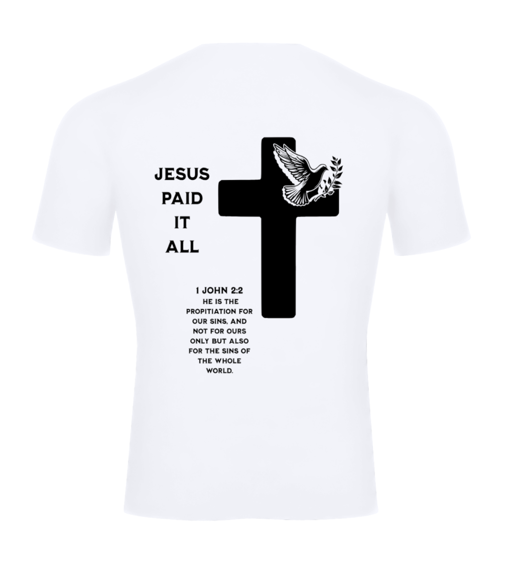 Property Of Heaven White Compression T Shirt