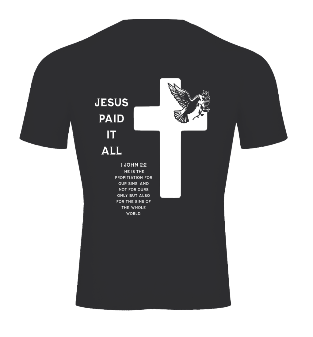 Property Of Heaven Black Compression T Shirt